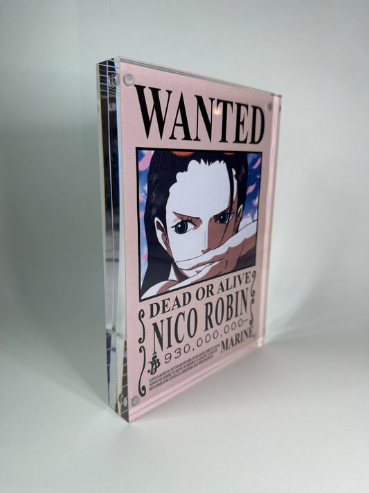 Nico Robin Bounty Acrylic Plaque